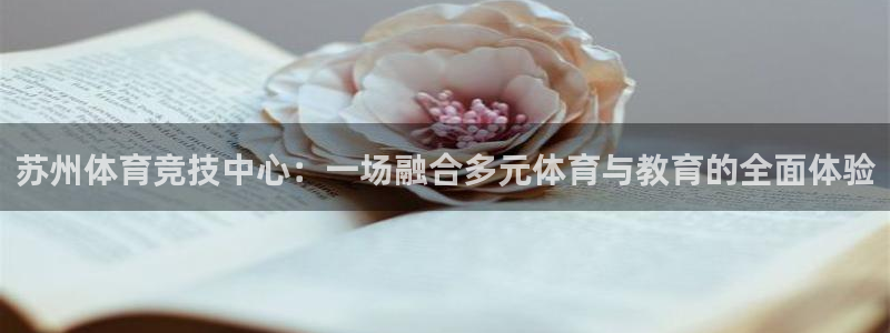 3377体育是正规平台吗：苏州体育竞技中心：一场融合多元体育与教育的全面体验
